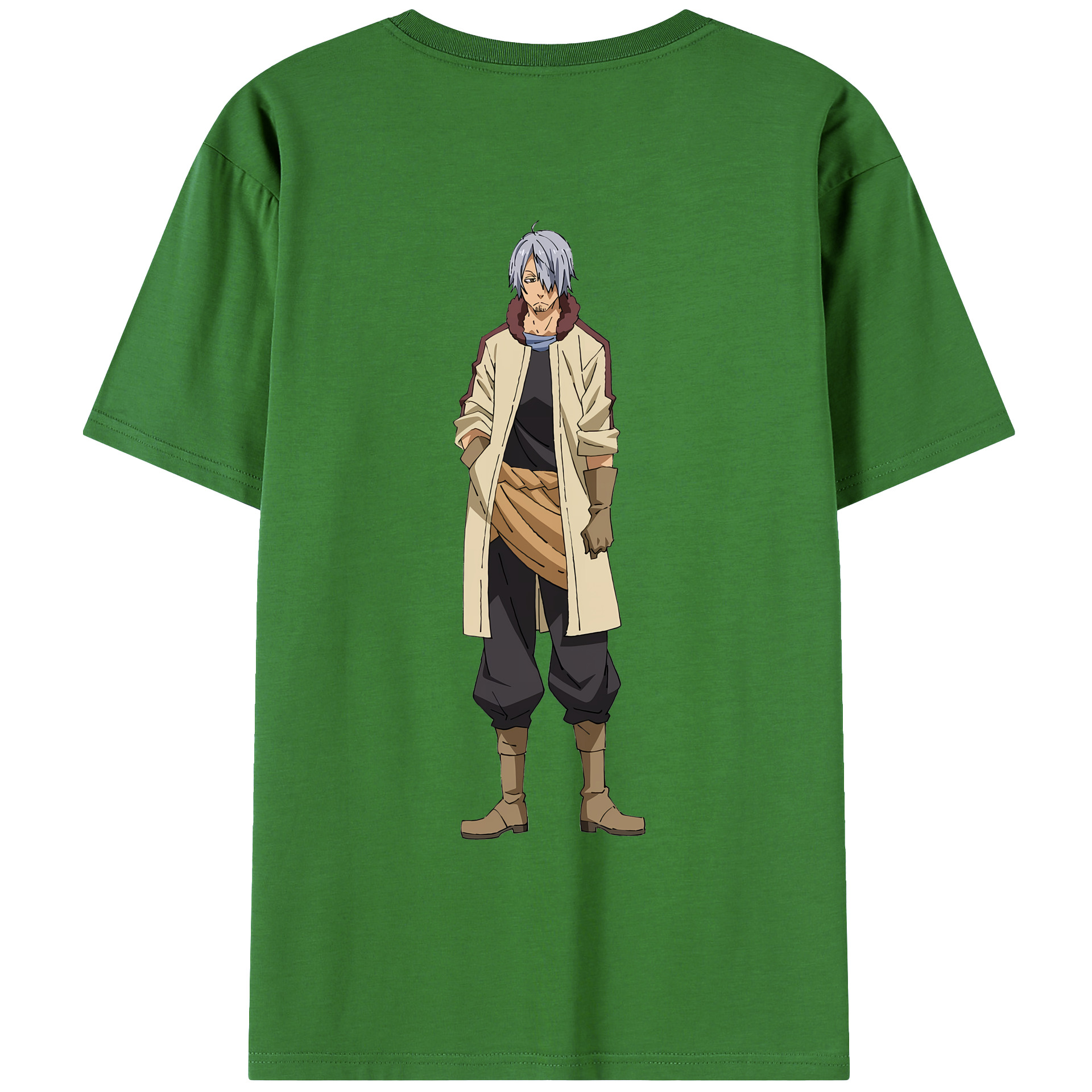 （画像用） 転スラ Regarding Reincarnated to Slime レディース半袖Tシャツ(バックプリント)